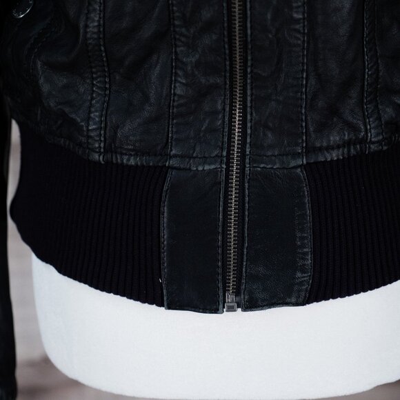 Gipsy trixi leather jacket bikers black - Picture 3 of 10